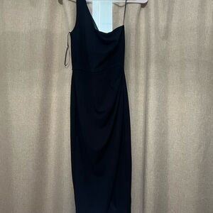 Kittenish One Shoulder Dress